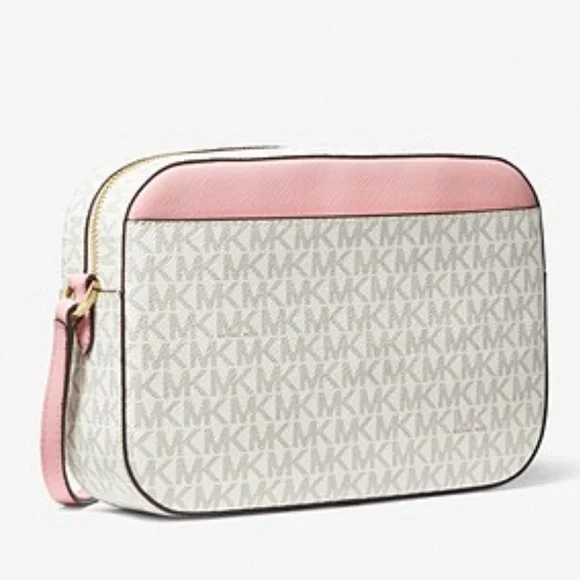 MICHAEL KORS
Jet Set Large Logo Crossbody Bag Powder Blush Multi color - Picture 2 of 4